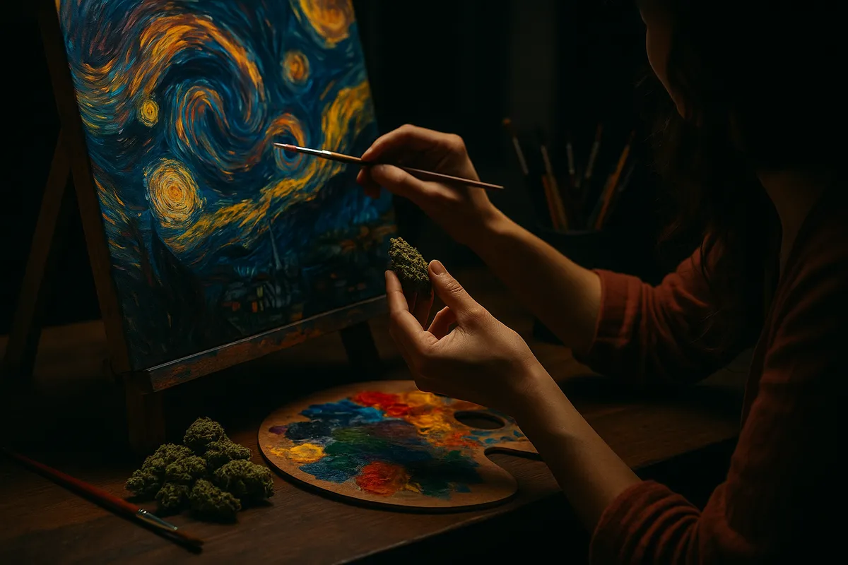 Best Cannabis Strains for Creativity and Artistic Flow