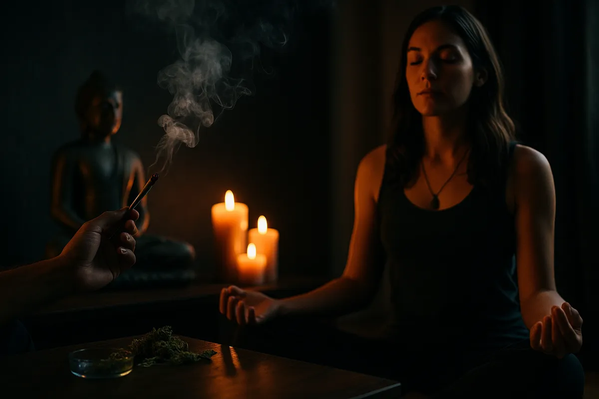 The Duality of Cannabis: Sacred Medicine or Aura Disruptor?